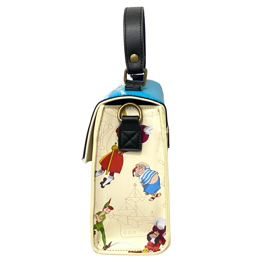 Loungefly Captain Hook Peter Pan Pirate Crossbody Bag
